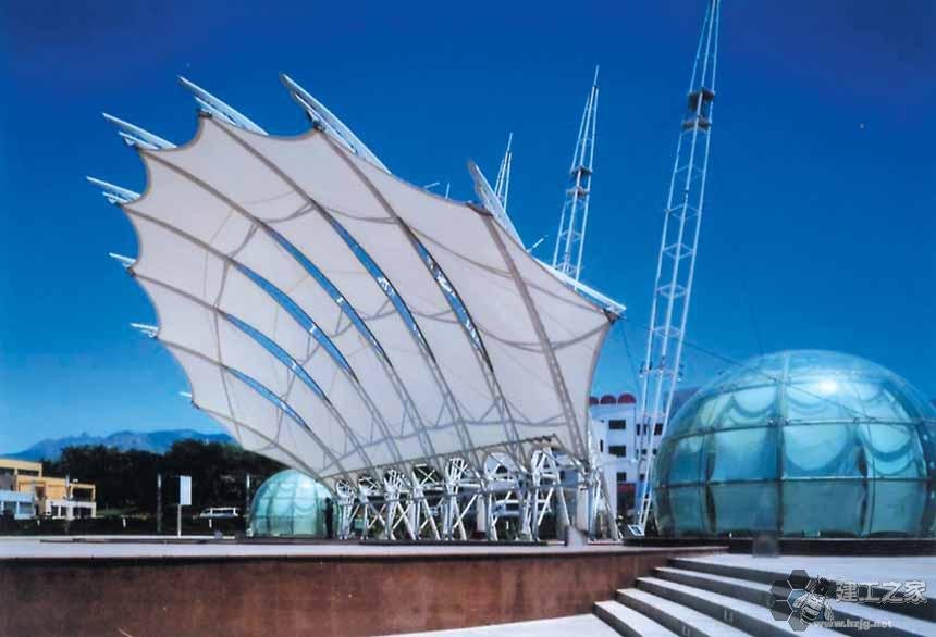 兴义车棚膜结构网架